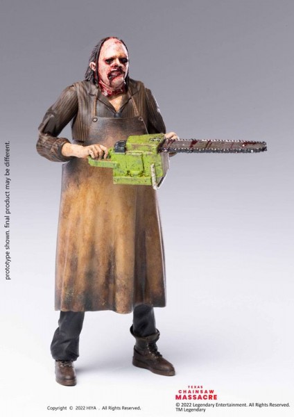 Texas Chainsaw Massacre Exquisite Mini Action Figure Leatherface 1/18 