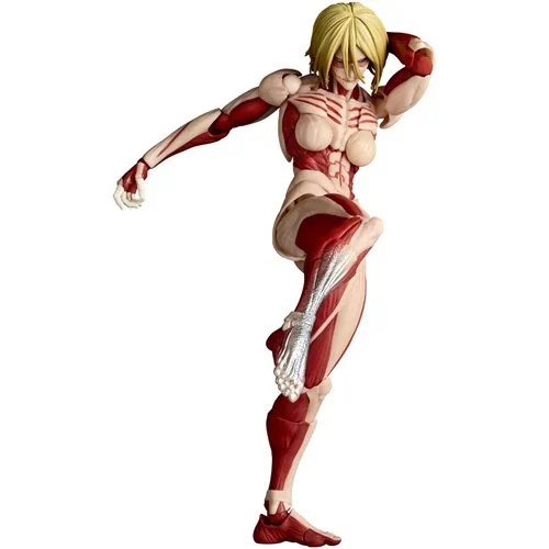 Attack on Titan Female Titan AF Revoltech Amazing Yamaguchi Actionfigur