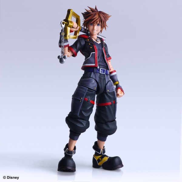 Kingdom Hearts III Play Arts Kai Action Figure Sora (Version 2) Deluxe