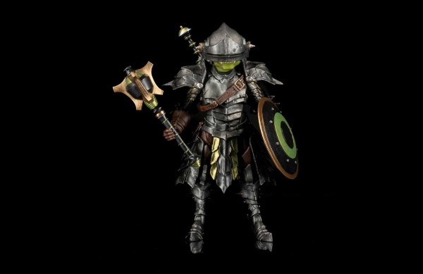 Mythic Legion: The Roleplaying Game - Deluxe Malignant Paladin/Cleric - Base Player