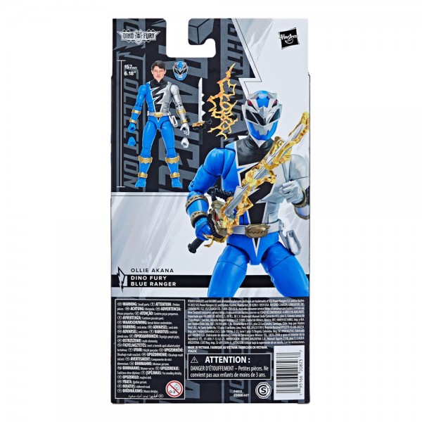 Power Rangers Lightning Collection Actionfigur 15 cm Dino Fury Blue Ranger