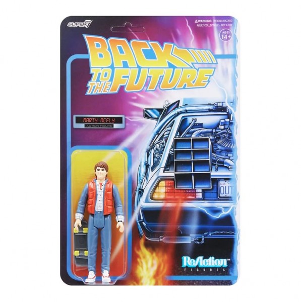 Back to the Future ReAction Action Figure Marty McFly (1980s)