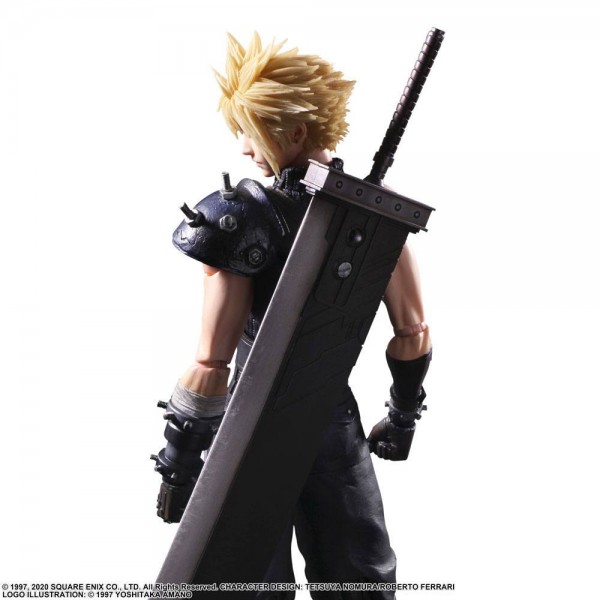 Final Fantasy VII Remake Play Arts Kai Action Figure Cloud Strife (Version 2)