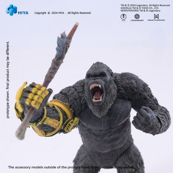 Godzilla x Kong: The New Empire Exquisite Basic Actionfigur Kong B.E.A.S.T. Glove Ver. 16 cm