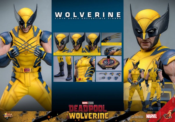 Deadpool & Wolverine Movie Masterpiece Action Figure 1/6 Wolverine 31 cm