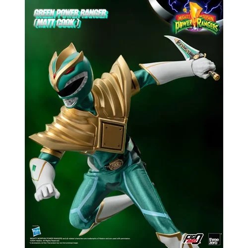 Mighty Morphin Power Rangers Green Ranger Matt Cook Standard Version FigZero 1:6 Scale Previews Excl