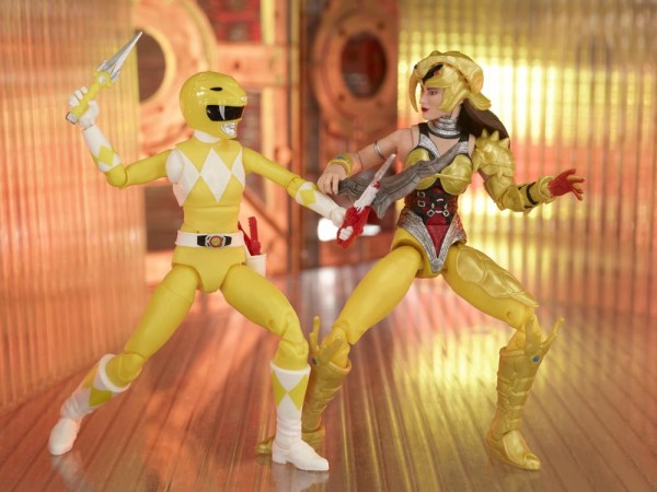 Power Rangers Lightning Collection Action Figures 15 cm Mighty Morphin Yellow Ranger & Scorpina (2-Pack)
