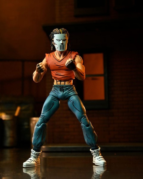 Teenage Mutant Ninja Turtles (Mirage Comics) Action Figure Casey Jones in Red shirt 18 cm