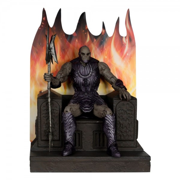 Zack Snyder&#039;s Justice League DC Multiverse Mega Actionfigur Darkseid with Throne (Gold Label) 24 cm