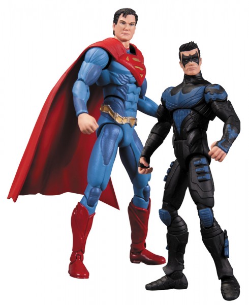 Injustice Action Figure 2-Pack Nightwing vs. Superman 10 cm