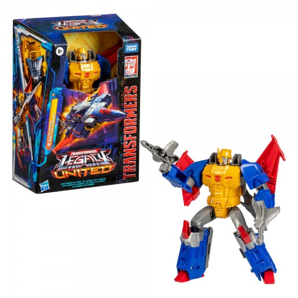 Transformers Generations Legacy United Voyager Class Action Figure G1 Universe Metalhawk 18 cm