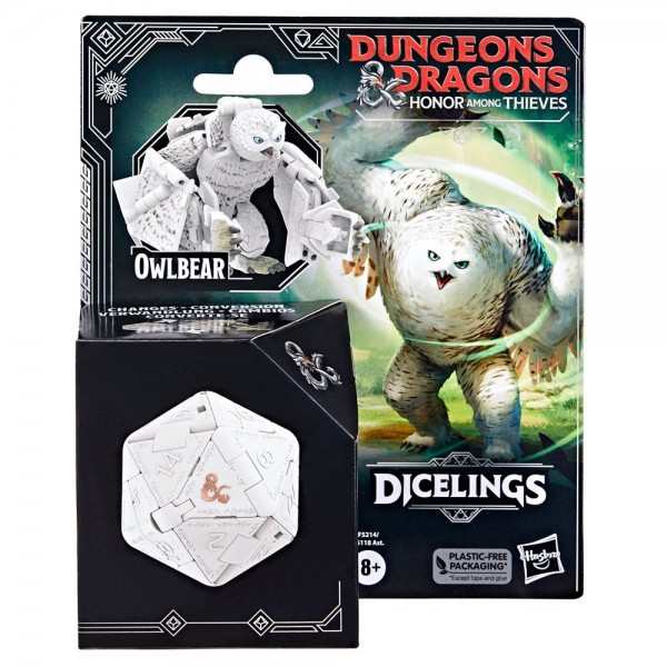 Dungeons & Dragons: Honor Among Thieves Dicelings Action Figure Owlbear