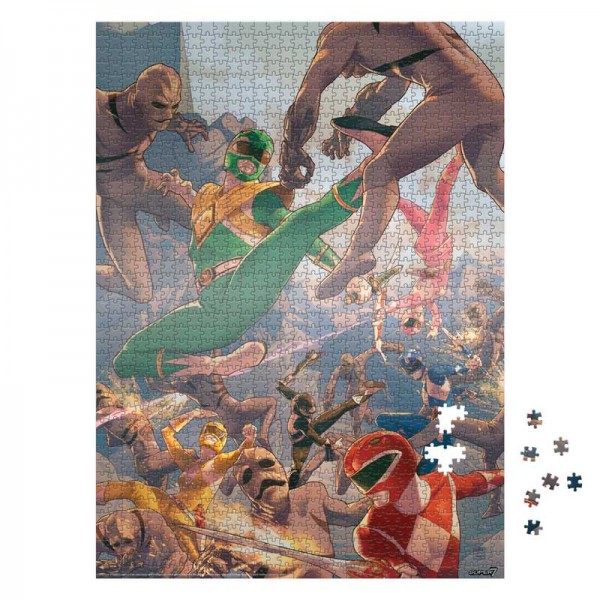 Mighty Morphin Power Rangers Puzzle - Rangers Grouped