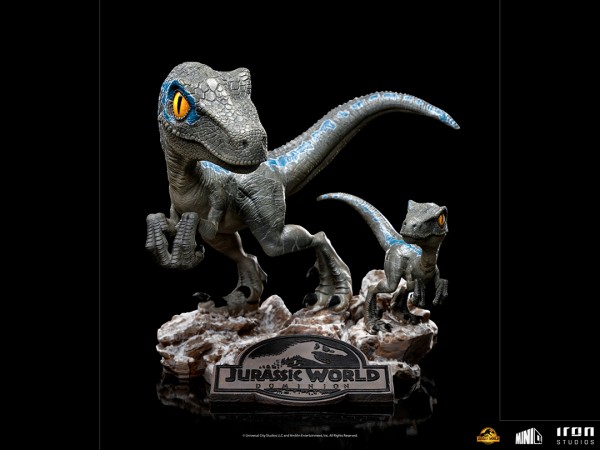 Jurassic World: Dominion Minico PVC Figure Blue & Beta
