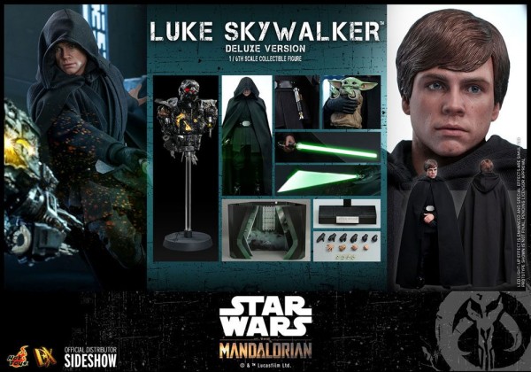 Star Wars The Mandalorian Television Masterpiece Action Figure 1/6 Luke Skywalker (Deluxe Version)