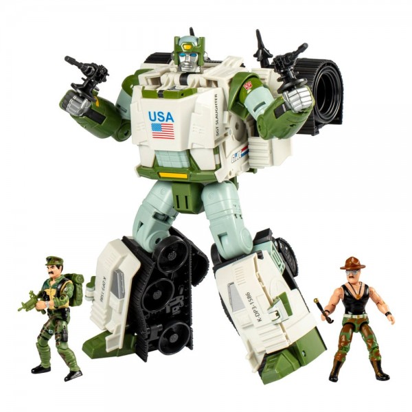 Transformers x G.I. Joe Actionfigur Autobot Kup Triple T 23 cm