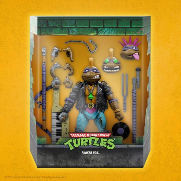 Teenage Mutant Ninja Turtles Ultimates Actionfigur Punker Don