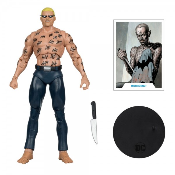 DC Multiverse Actionfigur Mister Zsasz (Gold Label) 18 cm