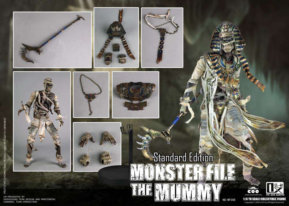 Coomodel X OUZHIXIANG 1/6 Action Figure Mummy (Standard Edition