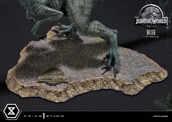 Jurassic World (Film) Prime Collectible Figures Statue 1/10 Blue 17 cm