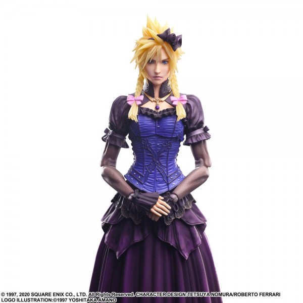 Final Fantasy VII Remake Play Arts Kai Actionfigur Cloud Strife (Dress Ver.)
