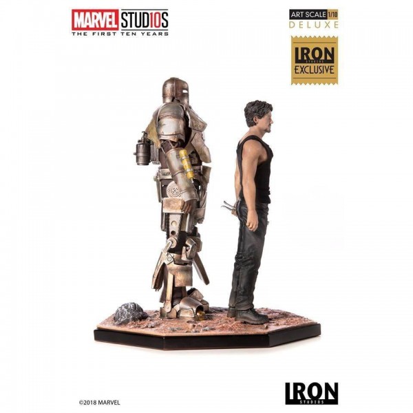 Marvel Art Scale Statue 1/10 Iron Man Mark I (Deluxe) Exclusive