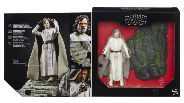 Star Wars Black Series Deluxe Action Figure 15 cm Luke Skywalker (Jedi Master) Ahch-To Island (Exclusive)