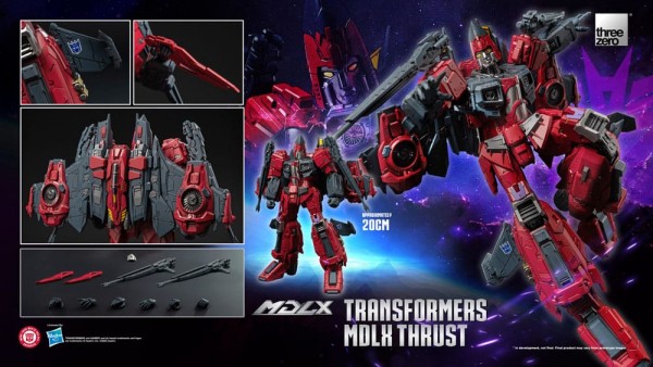 Transformers MDLX Action Figure Thrust 20 cm