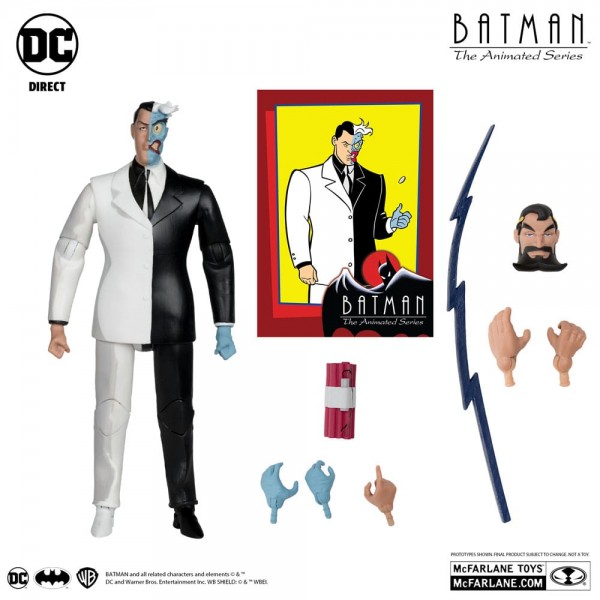 Batman: The Animated Series DC Direct Build-A Actionfigures 15 cm Wave 3 (BAF: Maxie Zeus) Two Face