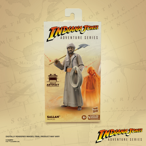 Indiana Jones Adventure Series Actionfigur 15 cm Sallah
