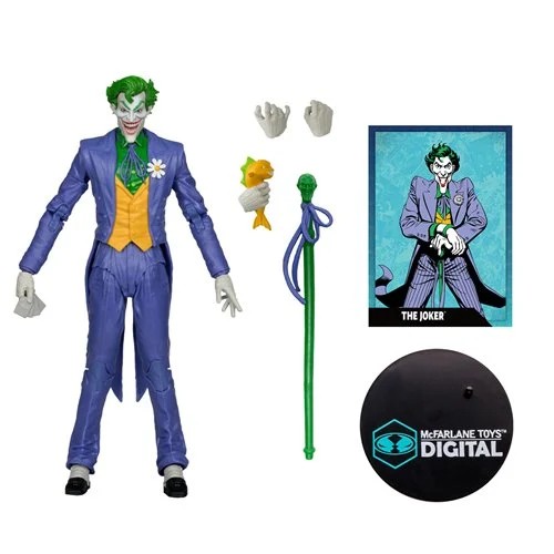 DC Actionfigure and McFarlane Digital Collectible Wave 3 - Joker (Silver Age)