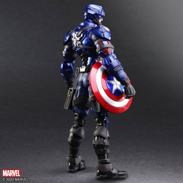 Marvel Bring Arts Actionfigur Captain America by Tetsuya Nomura