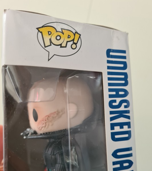 B-Ware Star Wars Funko Pop! Vinylfigur Unmasked Vader 43 - defekte Verpackung