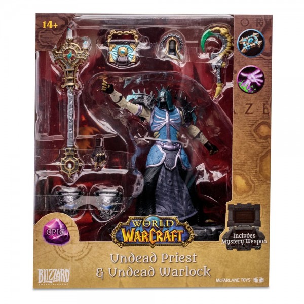 World of Warcraft Actionfigur Undead Priest Warlock (Epic) 15 cm