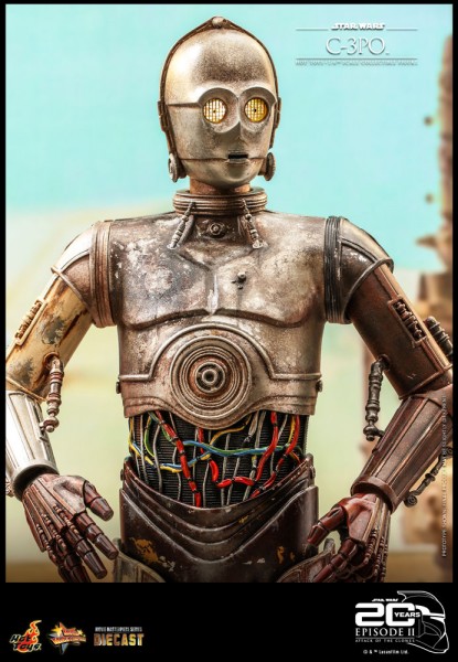 Star Wars Movie Masterpiece Diecast Actionfigur 1/6 C-3PO (Ep II)