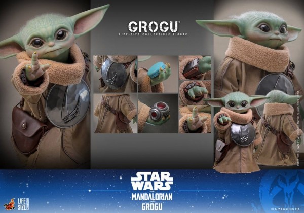 Star Wars The Mandalorian & Grogu Lebensgroße Figur Grogu 38 cm