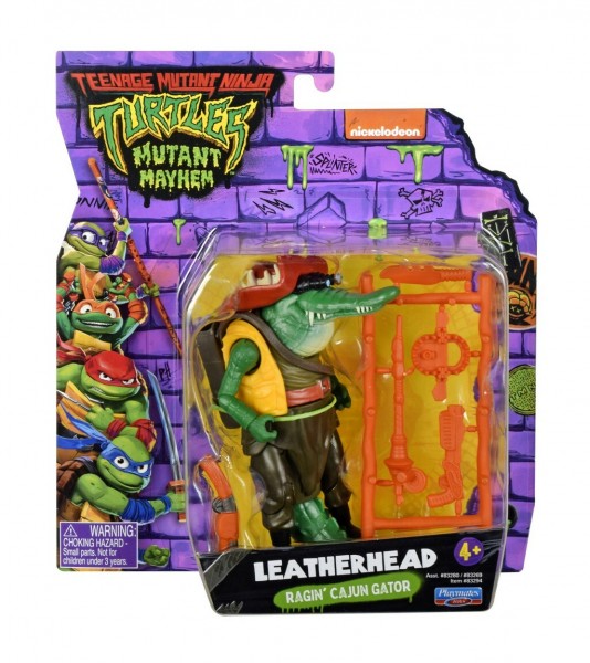Teenage Mutant Ninja Turtles Mutant Mayhem - Leatherhead 10 cm