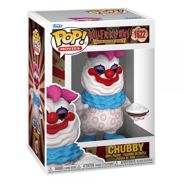 Space Invaders Killer Klowns from Outer Space POP! Movies Vinyl Figur Chubby 9 cm