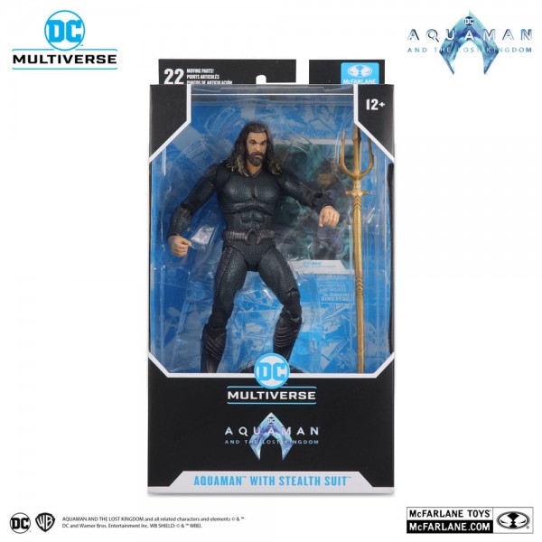 Aquaman and the Lost Kingdom DC Multiverse Action Figure Aquaman with Stealth Suit 18 cm