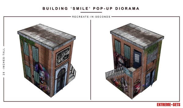 Extreme Sets Building 'Smile' 8.0 Pop-Up Diorama 1/12