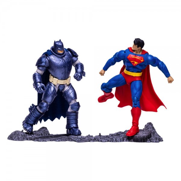 DC Multiverse Collector Multipack Actionfiguren Superman vs. Armored Batman (2-Pack)