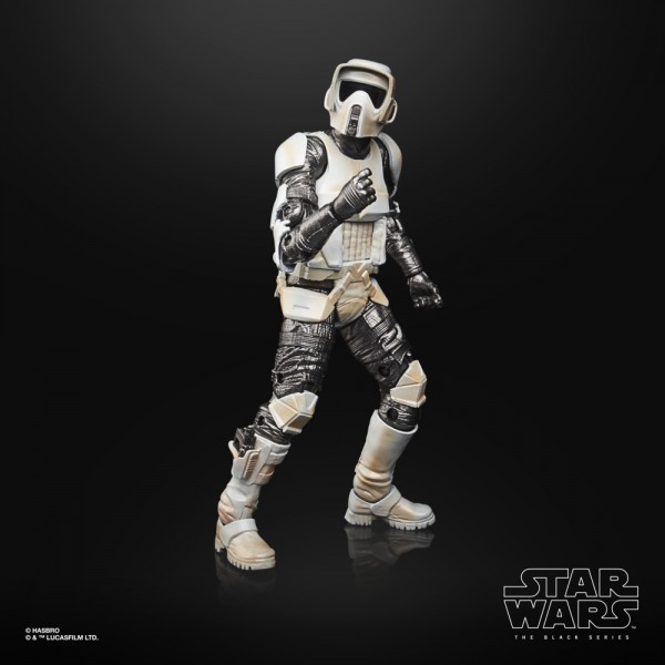 Star Wars The Mandalorian Black Series Actionfigur 15 cm Scout Trooper (Carbonized) Exclusive
