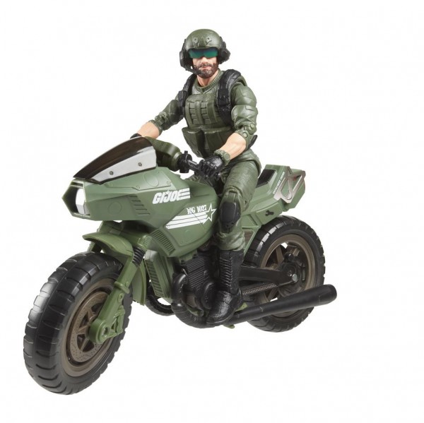 G.I. Joe Classified Series Action Figure Set 15 cm Cobra Island Alvin &#039;Breaker&#039; Kibbey &amp; Ram Cycle