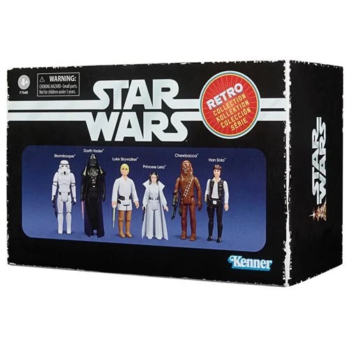 Star Wars The Retro Collection 3 3/4-Inch Actionfiguren 6er-Set