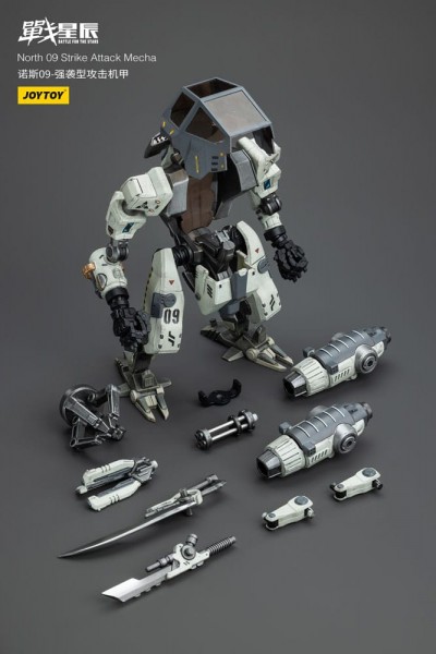 Battle For the Stars Actionfigur North 09 Strike Attack Mecha