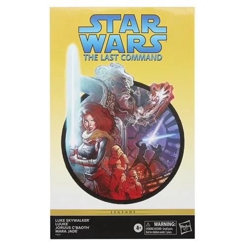 Star Wars The Black Series The Last Command Luke Skywalker, Luuke, Joruus C'baoth, Mara Jade