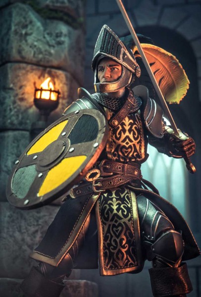 Mythic Legion: The Roleplaying Game - Deluxe Heroic Paladin/Cleric - Base Player