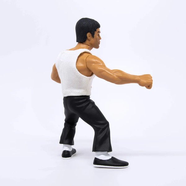 Bruce Lee (Dragon) White Tank Top Actionfigur - 11 cm
