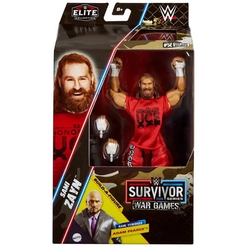 WWE Survivor Series Elite 2024 Sami Zayn action figure