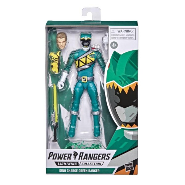 Power Rangers Lightning Collection Action Figure 15 cm Dino Charge Green Ranger